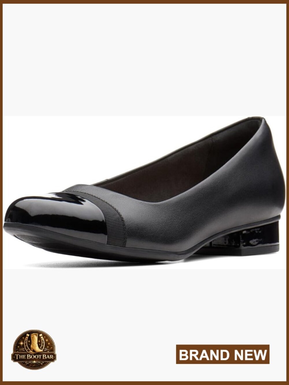 Classic Low Block Heel Pump with Cushion Comfort